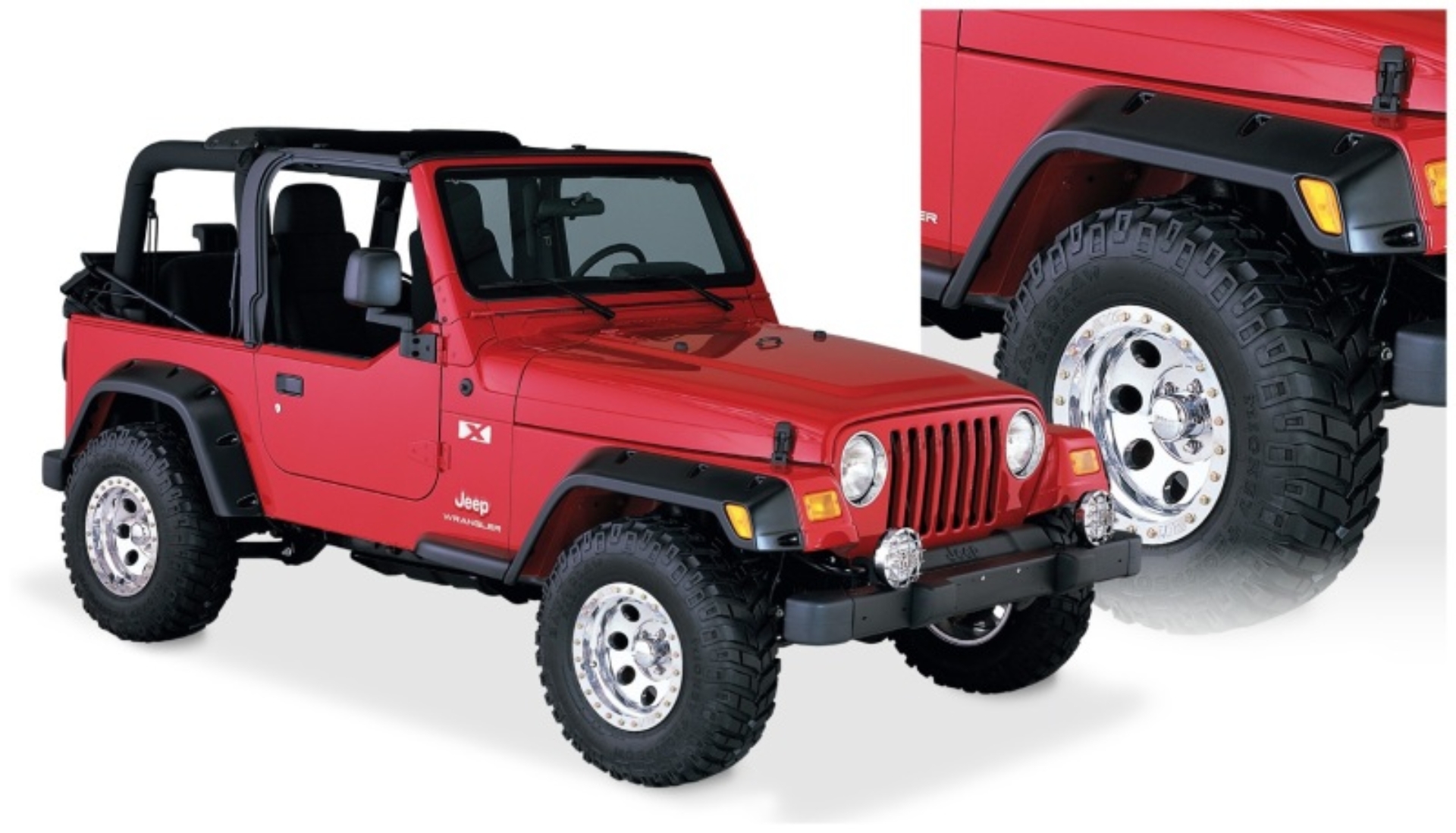 Picture of Bushwacker BUS Pocket Style Flares Fender Flares - 10917-07