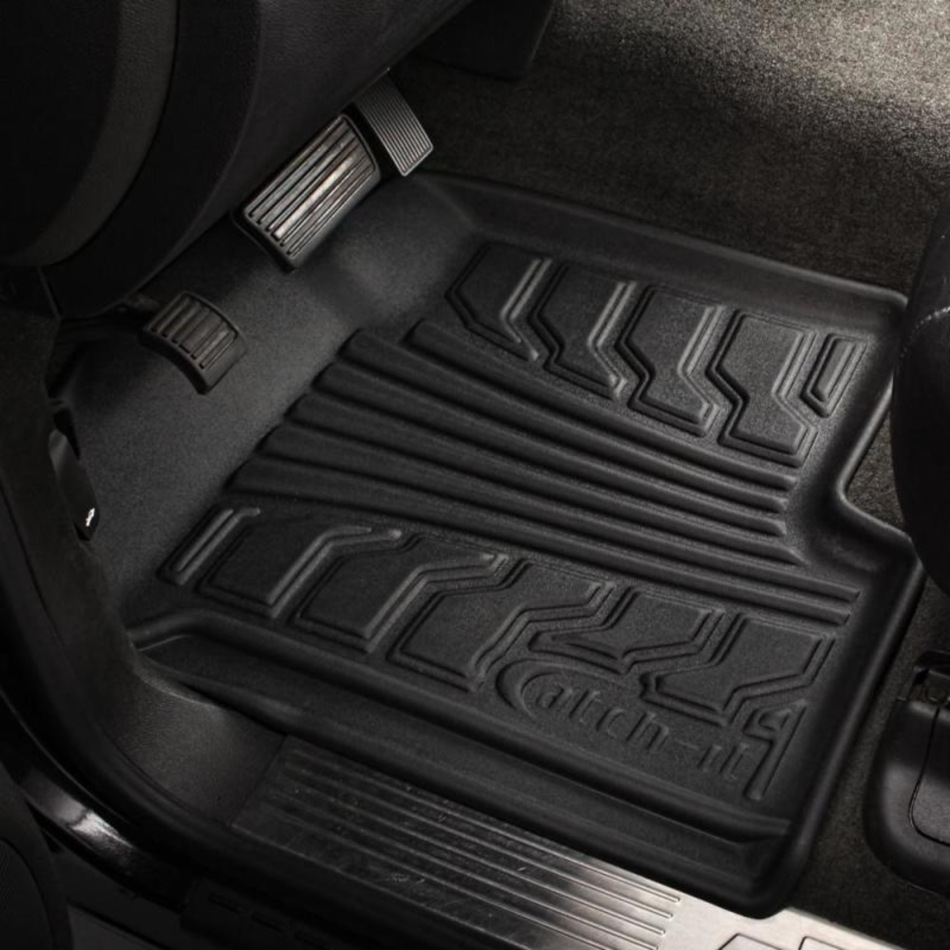 Picture of LUND LND Catch-It Front-Black Floor Mats - 283004-B