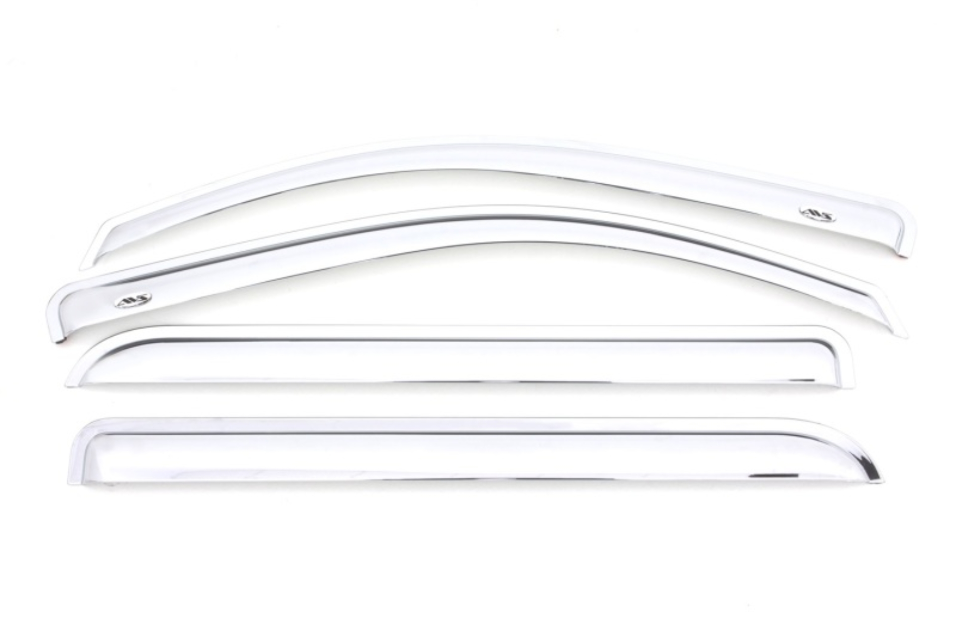 Picture of AVS Ventvisor-Chrome Wind Deflectors - 684536