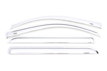Picture of AVS Ventvisor-Chrome Wind Deflectors - 684536