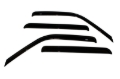 Picture of AVS Ventvisor-Smoke Wind Deflectors - 94095