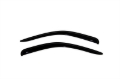 Picture of AVS Ventvisor-Smoke Wind Deflectors - 92620