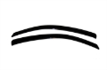 Picture of AVS Ventvisor-Smoke Wind Deflectors - 92322