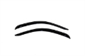Picture of AVS Ventvisor-Smoke Wind Deflectors - 92326
