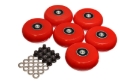 Picture of Energy Suspension ES Creeper Wheels-Red Tools - 9.9172R
