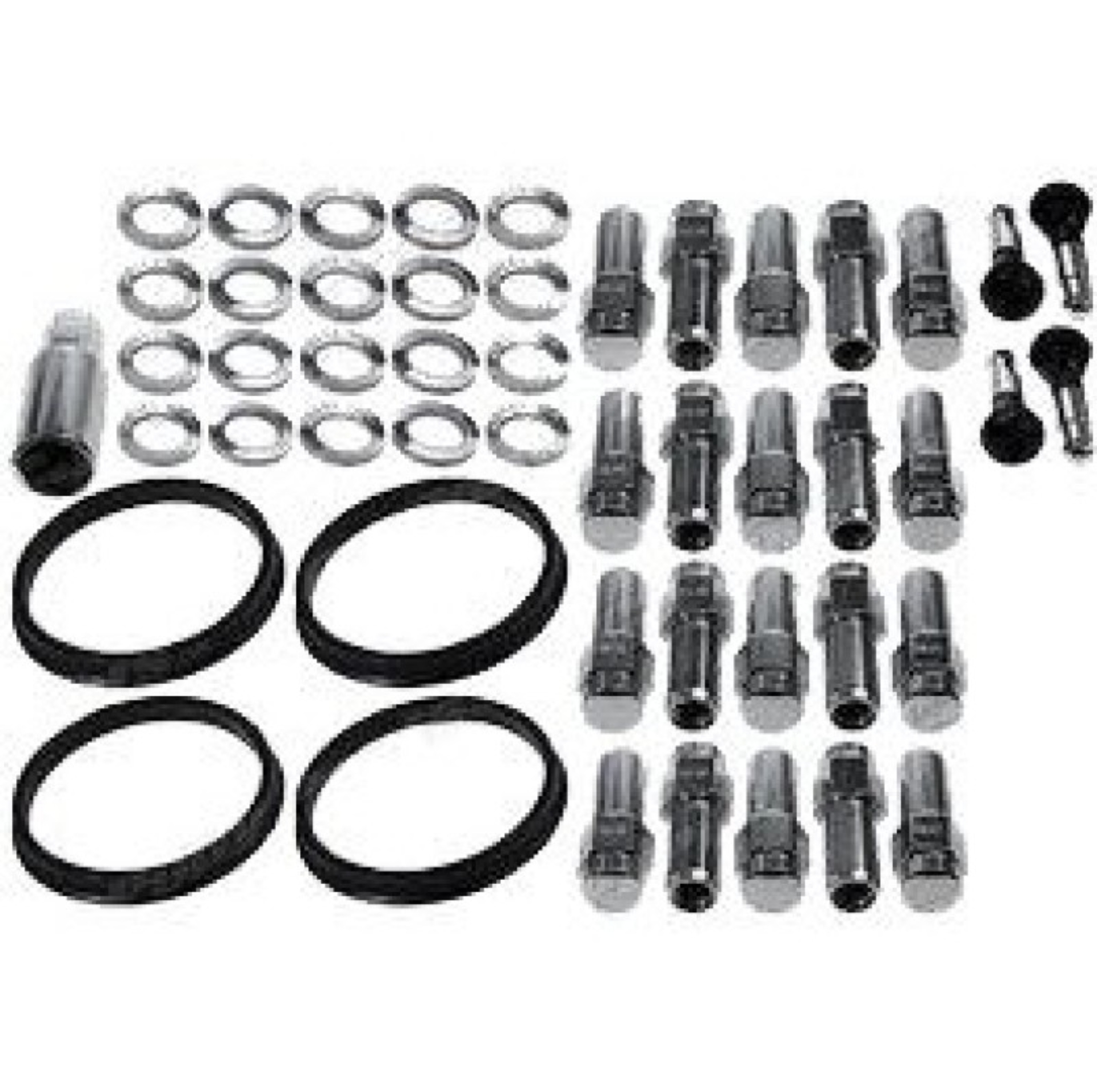 Picture of Race Star RST Lug Kits-Open End Lug Nuts - 601-1433-20