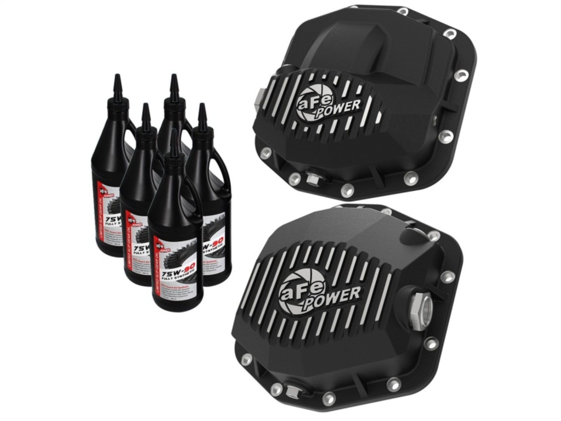 Picture of aFe Diff/Trans/Oil Covers Front Diff Covers - 46-7100AB