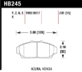Picture of Hawk Performance HAWK Blue 9012 Brake Pad Sets - HB245E.631