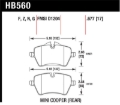 Picture of Hawk Performance HAWK DTC-60 Brake Pad Sets - HB560G.677