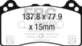 Picture of EBC Redstuff Brake Pad Sets - DP32274C
