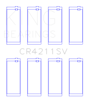 Picture of King Engine Bearings KING Connecting Rod Bearings - CR4211SV