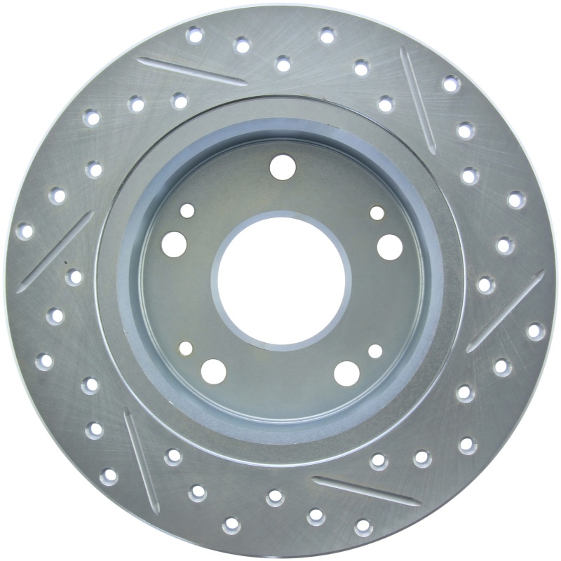 Picture of Select Sport Drilled and Slotted Brake Rotor; Rear Right