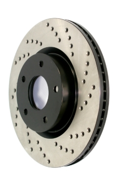 Picture of Sport Cross Drilled Brake Rotor; Rear Right