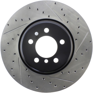 Picture of Sport Drilled & Slotted Brake Rotor; Front Left