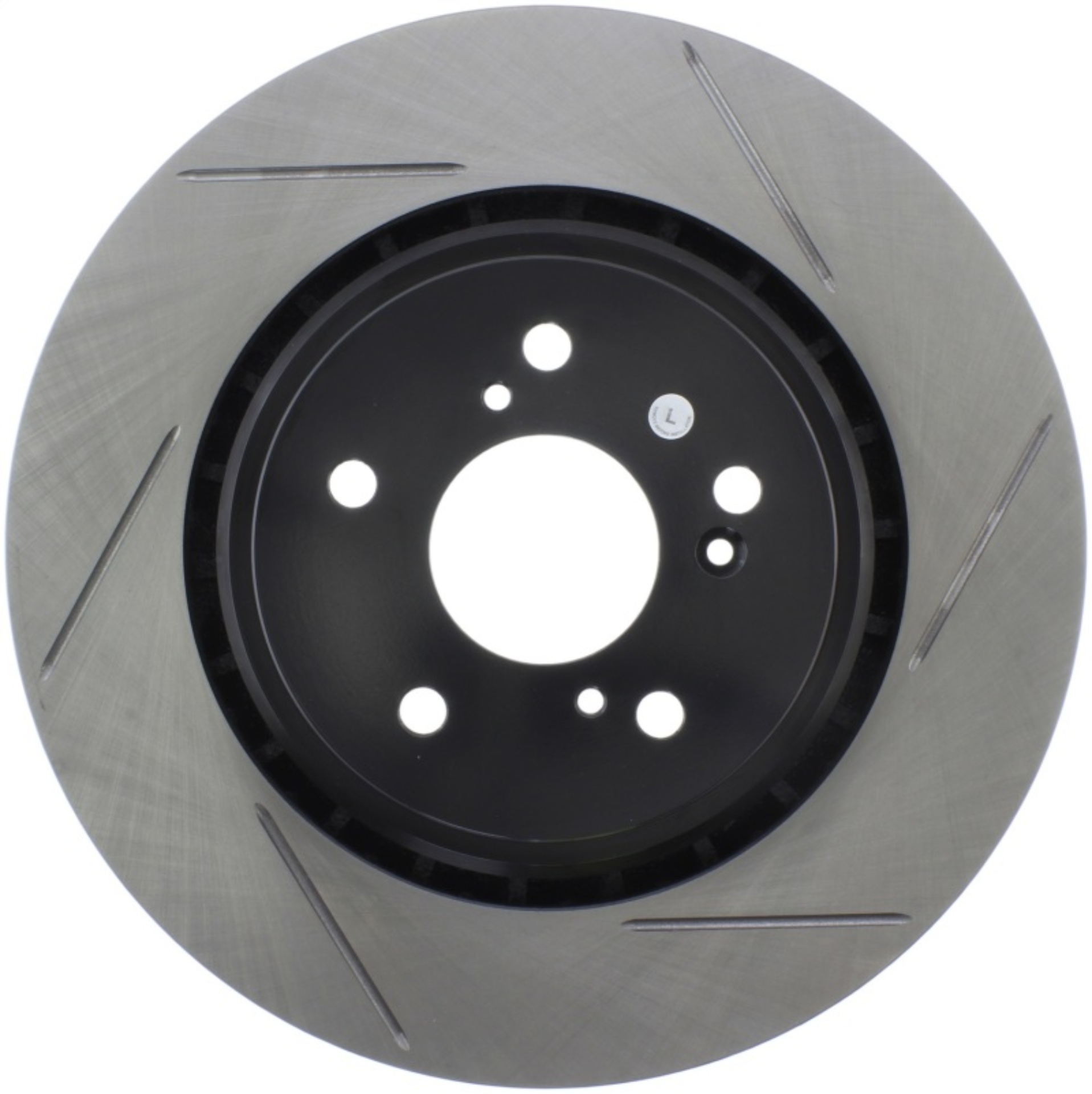 Picture of Sport Slotted Brake Rotor; Front Left