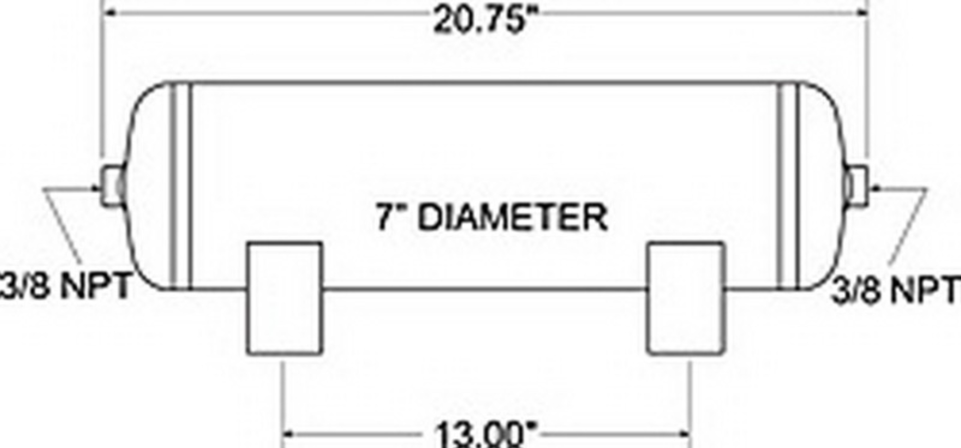 Picture of Firestone FIR Air Tanks - 9229