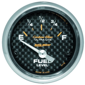 Picture of AutoMeter AM Carbon Fiber Gauges - 4716