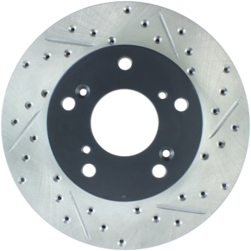 Picture of Sport Drilled & Slotted Brake Rotor; Front Left