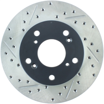 Picture of Sport Drilled & Slotted Brake Rotor; Front Right