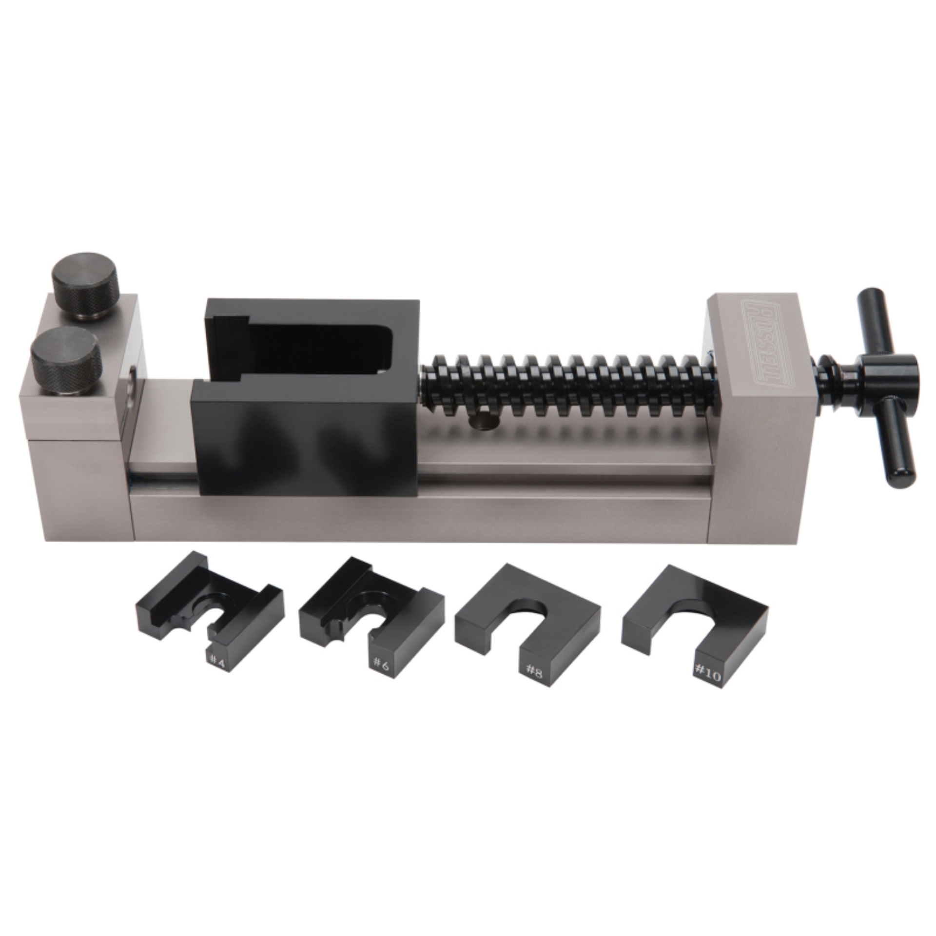 Picture of Russell Twist-Lok Hose Assembly Tool With Black & Titanium Gray Anodized Finish