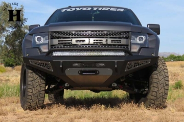 Picture of Addictive Desert Designs ADD HoneyBadger Front Bumper - F017275050103