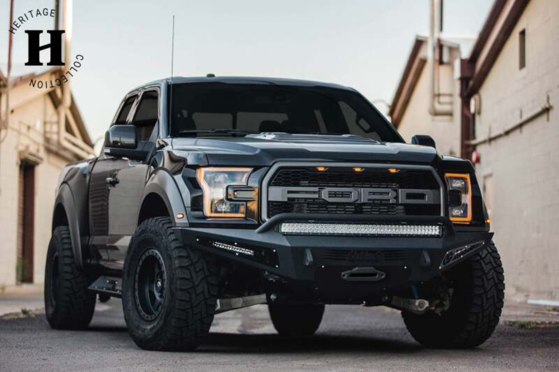Picture of Addictive Desert Designs ADD HoneyBadger Front Bumper - F117382860103
