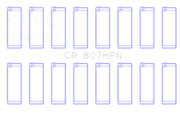 Picture of King Engine Bearings KING Connecting Rod Bearings - CR807HPN021