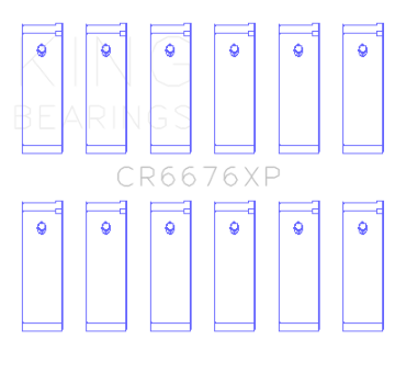 Picture of King Engine Bearings KING Performance Rod Bearings - CR6676XP.026