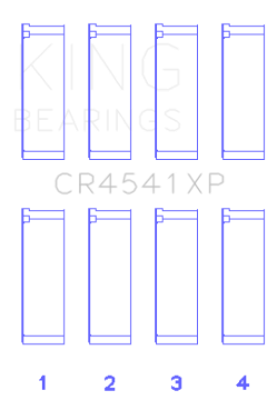 Picture of King Engine Bearings KING Performance Rod Bearings - CR4541XP.026