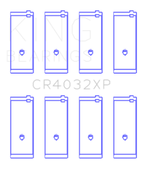 Picture of King Engine Bearings KING Connecting Rod Bearings - CR4032XP.026