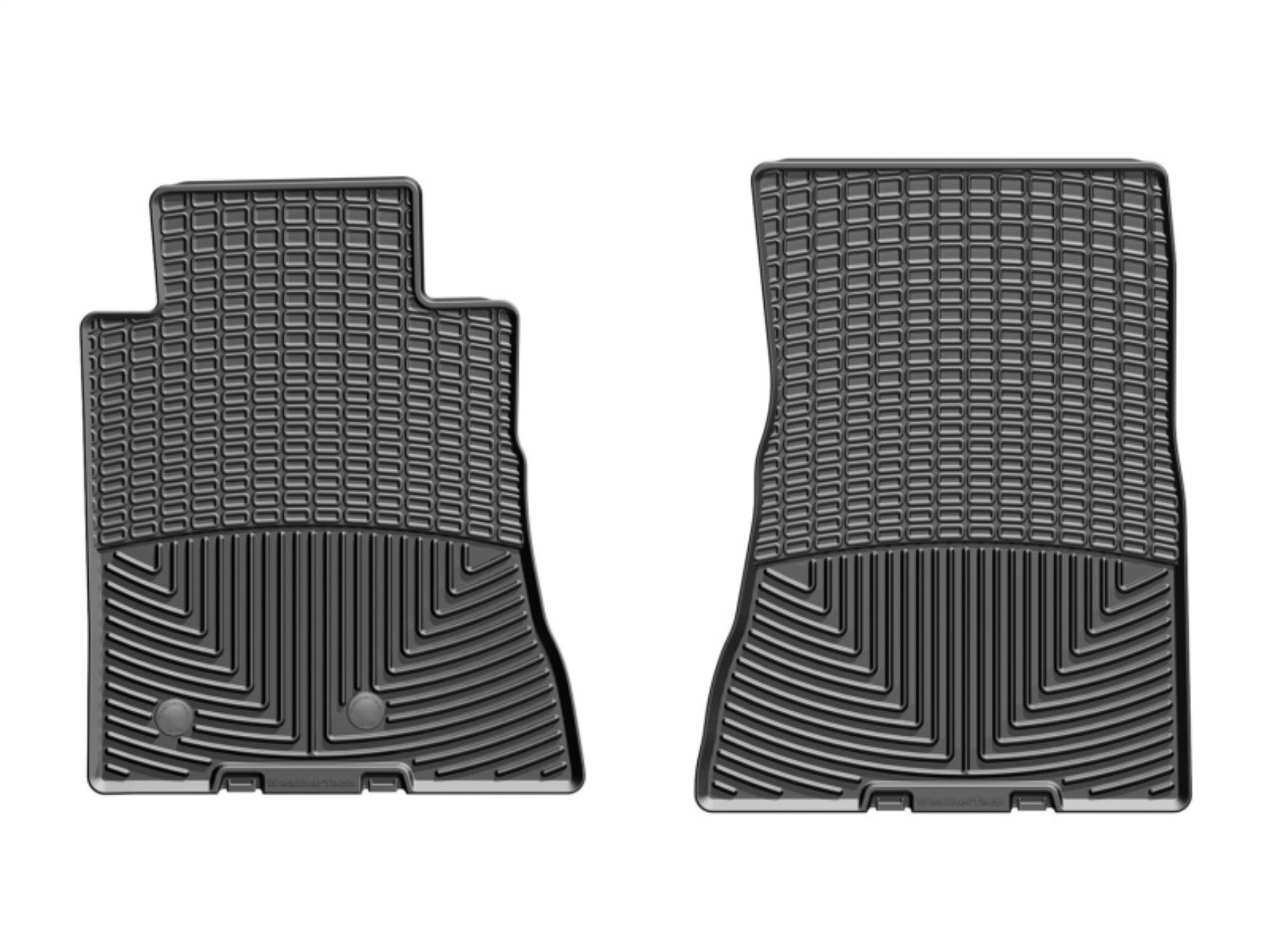 Picture of WeatherTech WT Rubber Mats-Front-Blk Floor Mats - W379