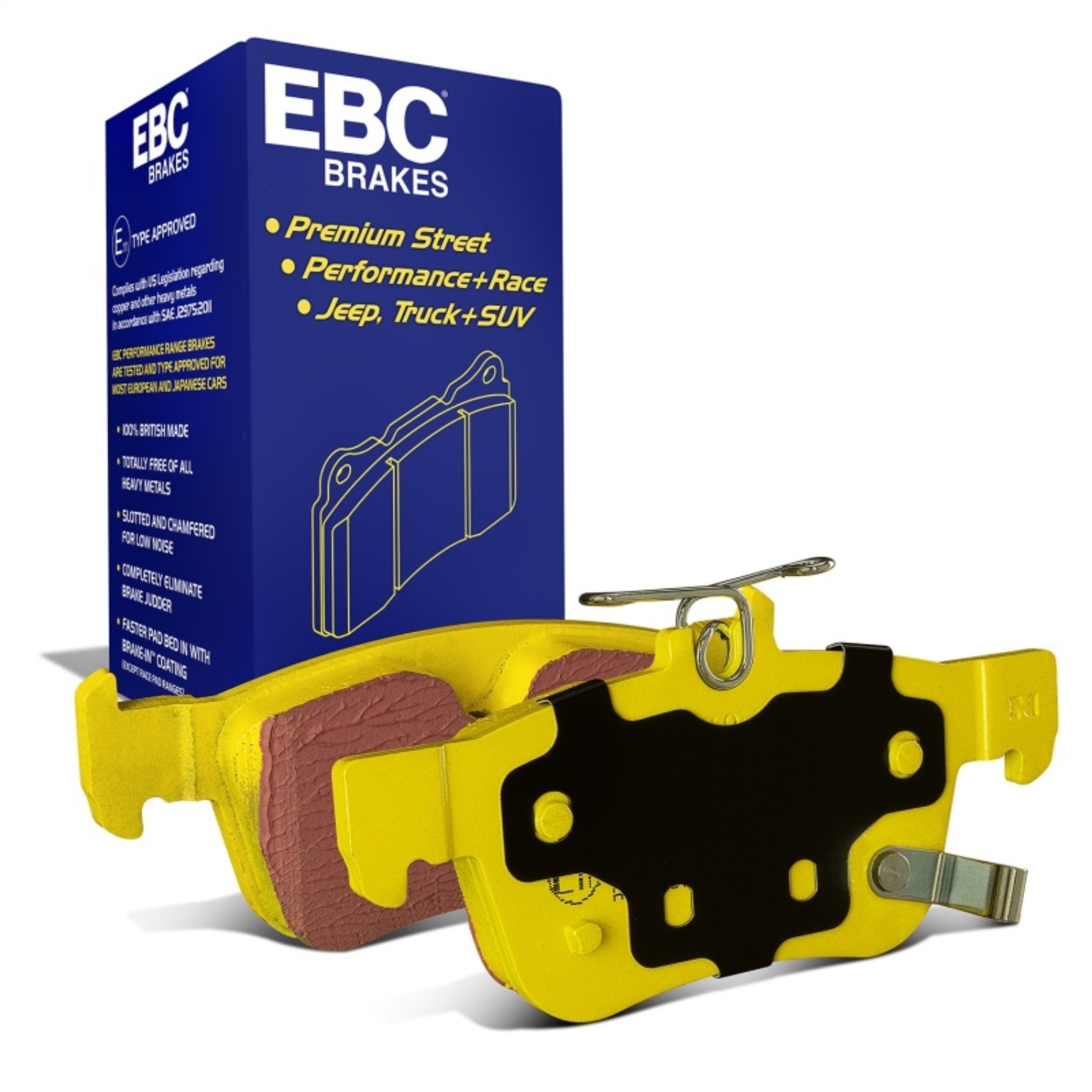 Picture of EBC Yellowstuff Brake Pad Sets - DP42301R