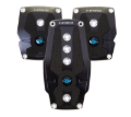 Picture of NRG Aluminum Sport Pedals Pedal Covers - PDL-200BK