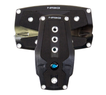 Picture of NRG Aluminum Sport Pedals Pedal Covers - PDL-250BK
