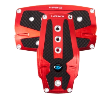 Picture of NRG Aluminum Sport Pedals Pedal Covers - PDL-250RD