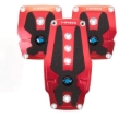 Picture of NRG Aluminum Sport Pedals Pedal Covers - PDL-200RD
