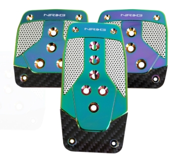 Picture of NRG Aluminum Sport Pedals Pedal Covers - PDL-400MC