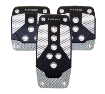 Picture of NRG Aluminum Sport Pedals Pedal Covers - PDL-400BK