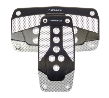 Picture of NRG Aluminum Sport Pedals Pedal Covers - PDL-450BK