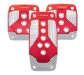 Picture of NRG Aluminum Sport Pedals Pedal Covers - PDL-400RD