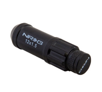Picture of NRG Lug Nuts-700 Series - LN-LS700BK-21