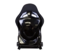 Picture of NRG Seats-Single Race Seats - RSC-400BK