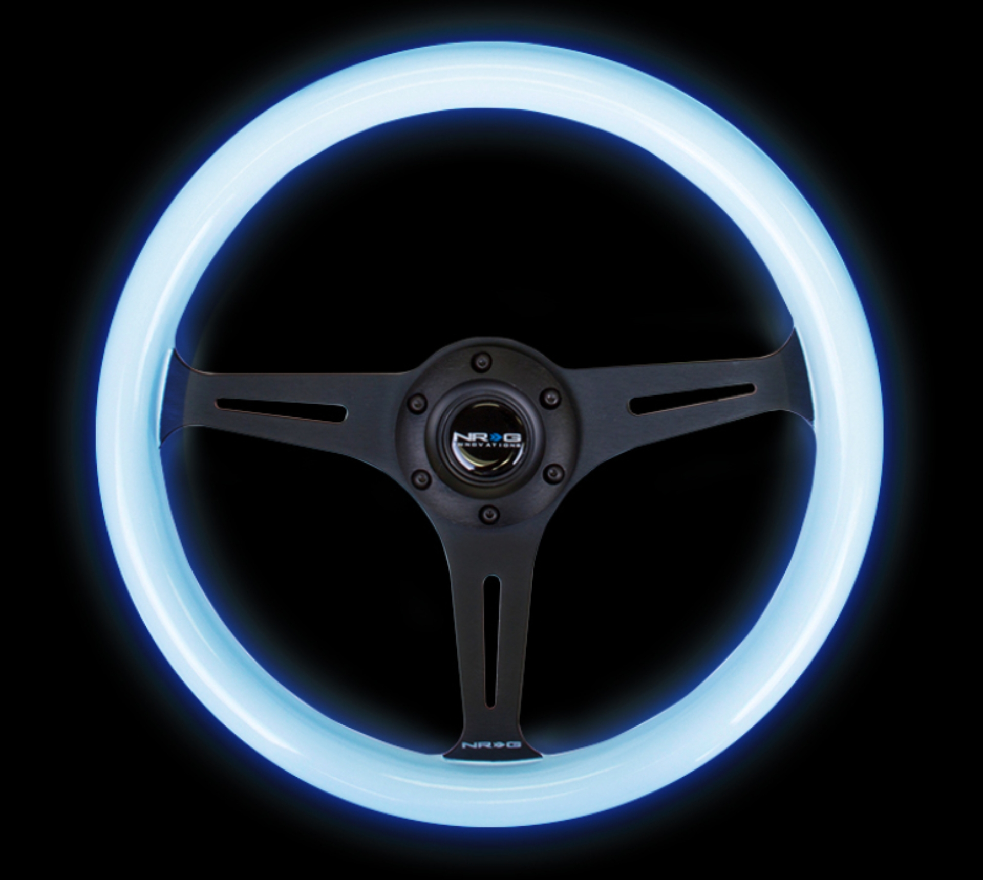Picture of NRG Steering Wheels-Classic - ST-015BK-GL/BL