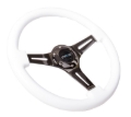 Picture of NRG Steering Wheels-Classic - ST-015BK-WT