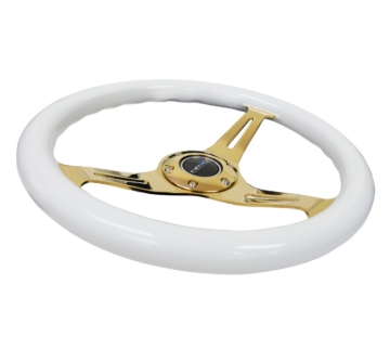Picture of NRG Steering Wheels-Classic - ST-015CG-WT
