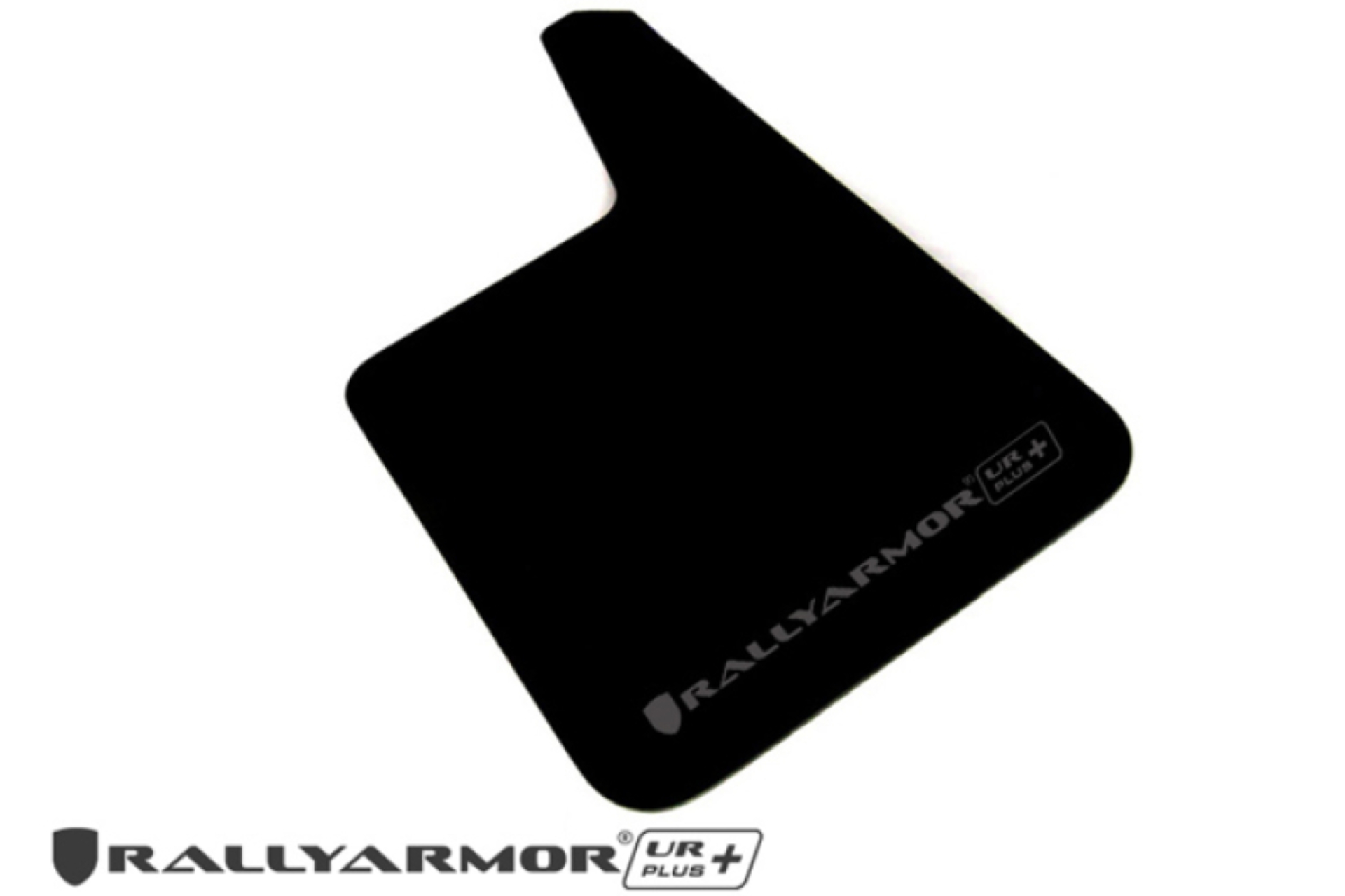 Picture of Rally Armor RAL UR Blk Flap/Grey Logo Mud Flaps - MF20-URP-BLK/GY