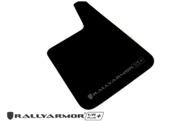 Picture of Rally Armor RAL UR Blk Flap/Grey Logo Mud Flaps - MF20-URP-BLK/GY