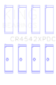 Picture of King Engine Bearings KING Performance Rod Bearings - CR4542XPDC