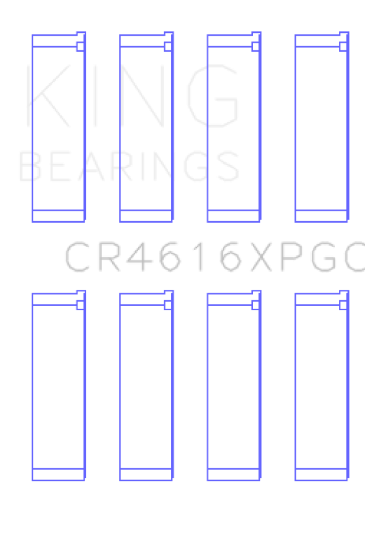 Picture of King Engine Bearings KING Performance Rod Bearings - CR4616XPGC