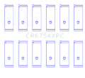 Picture of King Engine Bearings KING Performance Rod Bearings - CR6754XPC